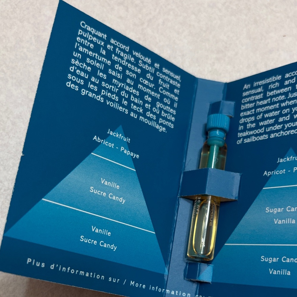 Vanille Abricot Eau de Toilette (Blue) - Picture 3 of 4